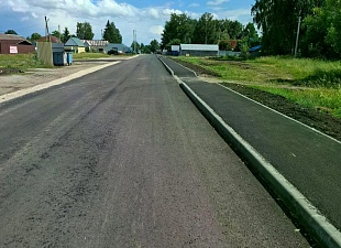 В Вадинске благоустроили пешеходную зону по нацпроекту